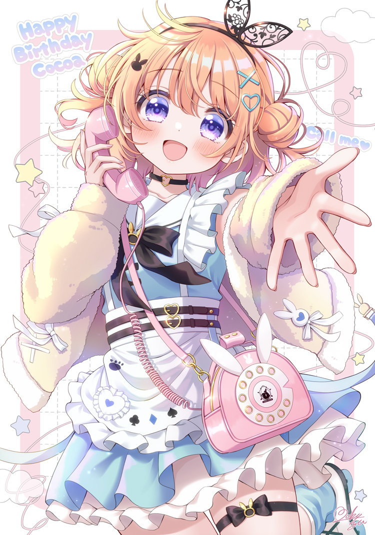 This is a pixiv picture whose title is ココアさんおめでとう🎉✨.