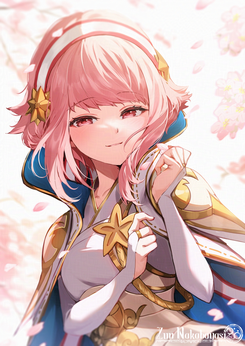 This is a pixiv picture whose title is 伝承サクラ.