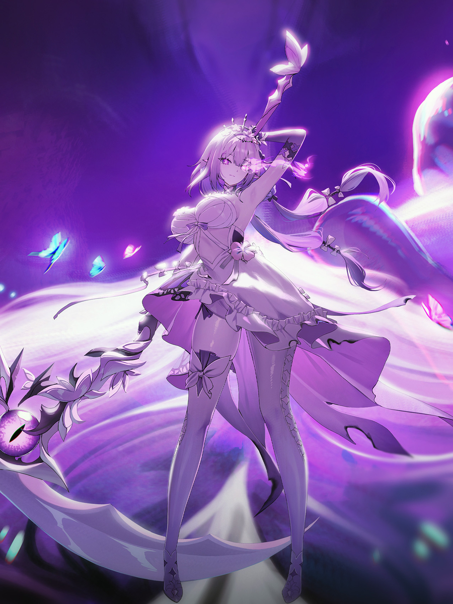 This is a pixiv picture whose title is 🦋キャストリス · Castorice.