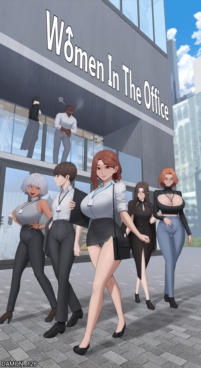 This is a pixiv picture whose title is Women In The Office.