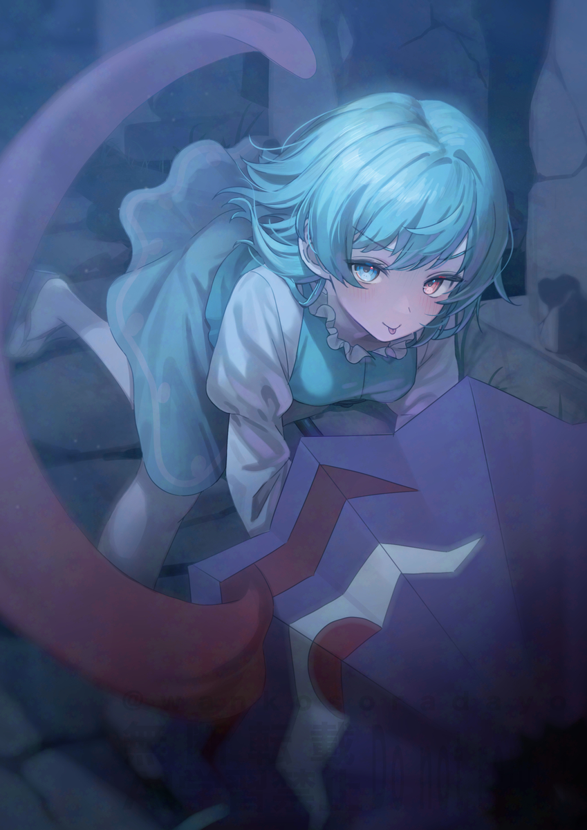 This is a pixiv picture whose title is 多々良小傘.