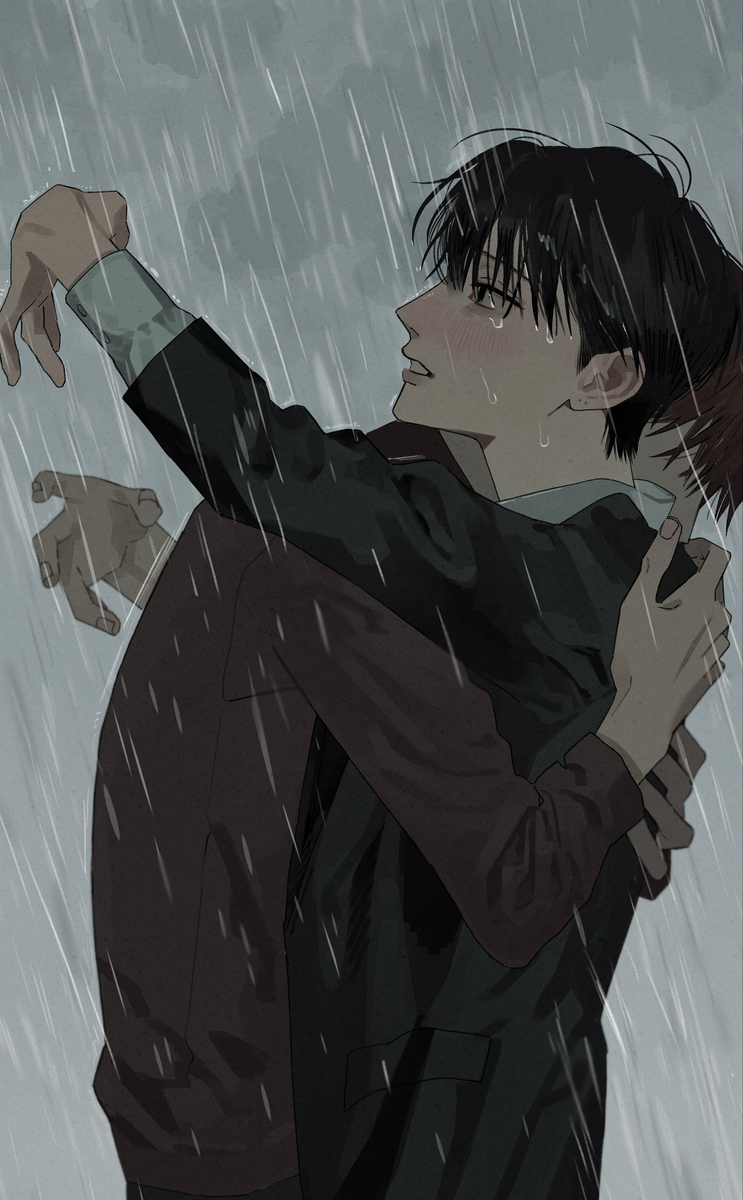 This is a pixiv picture whose title is ぎゅ.