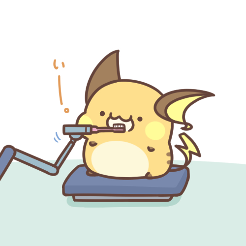 This is a pixiv picture whose title is 電動歯ブラシ.
