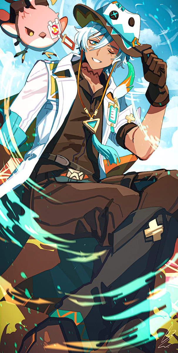 This is a pixiv picture whose title is 97日目 / イファ.