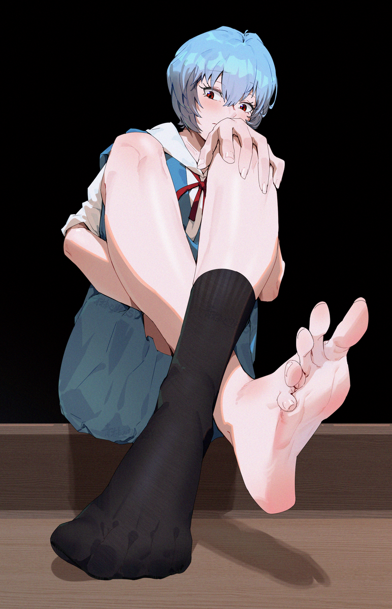 This is a pixiv picture whose title is 我的鞋子在哪里？.