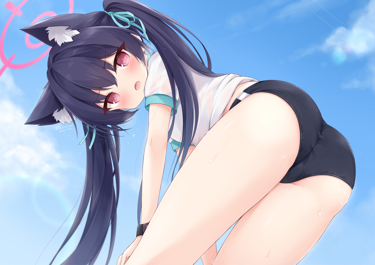 This is a pixiv picture whose title is 体操服セリカ.