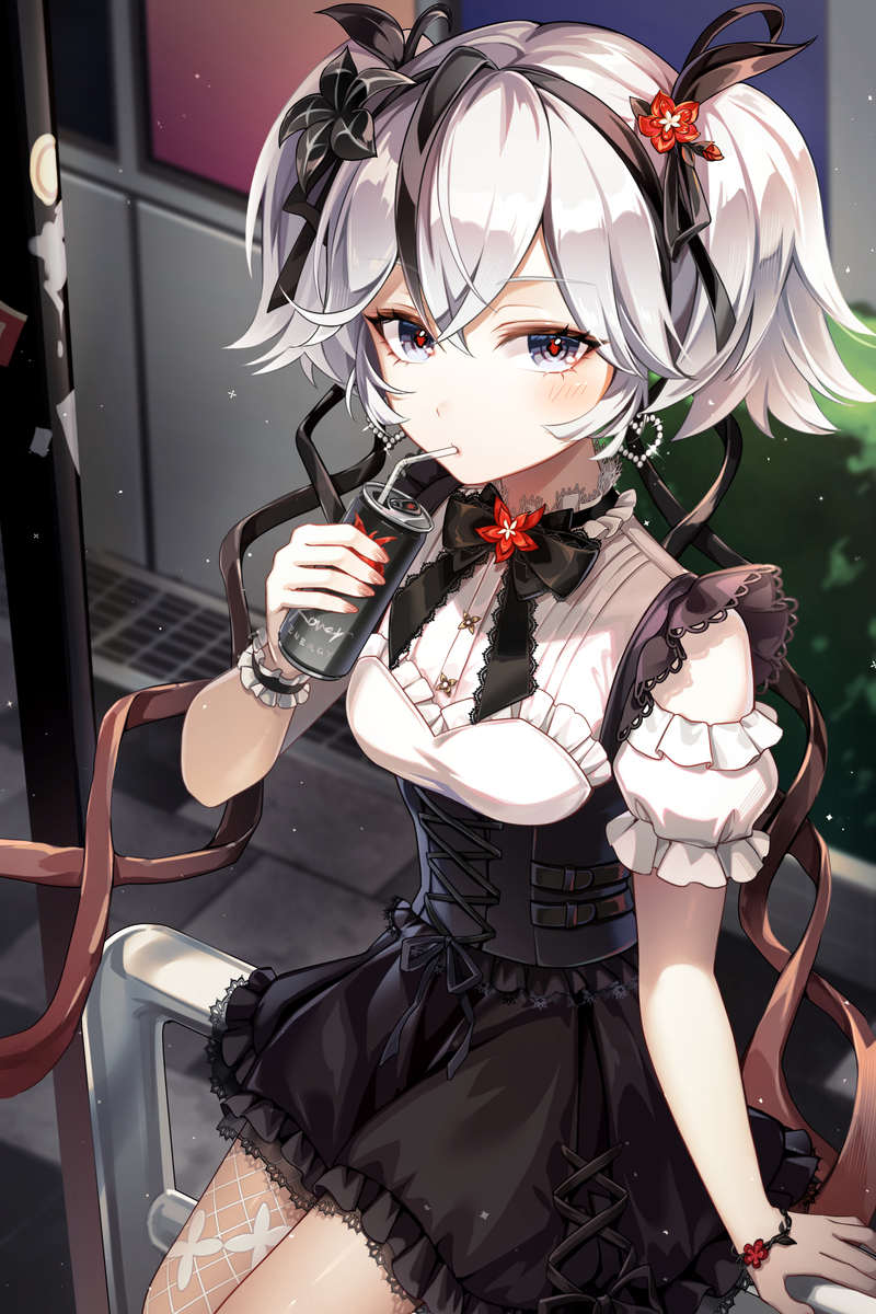 This is a pixiv picture whose title is 🌹.