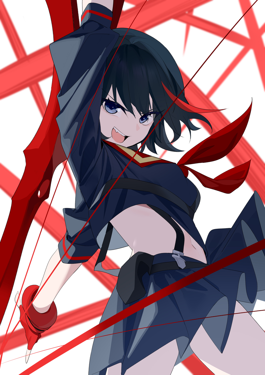 This is a pixiv picture whose title is DAY21 纏流子.