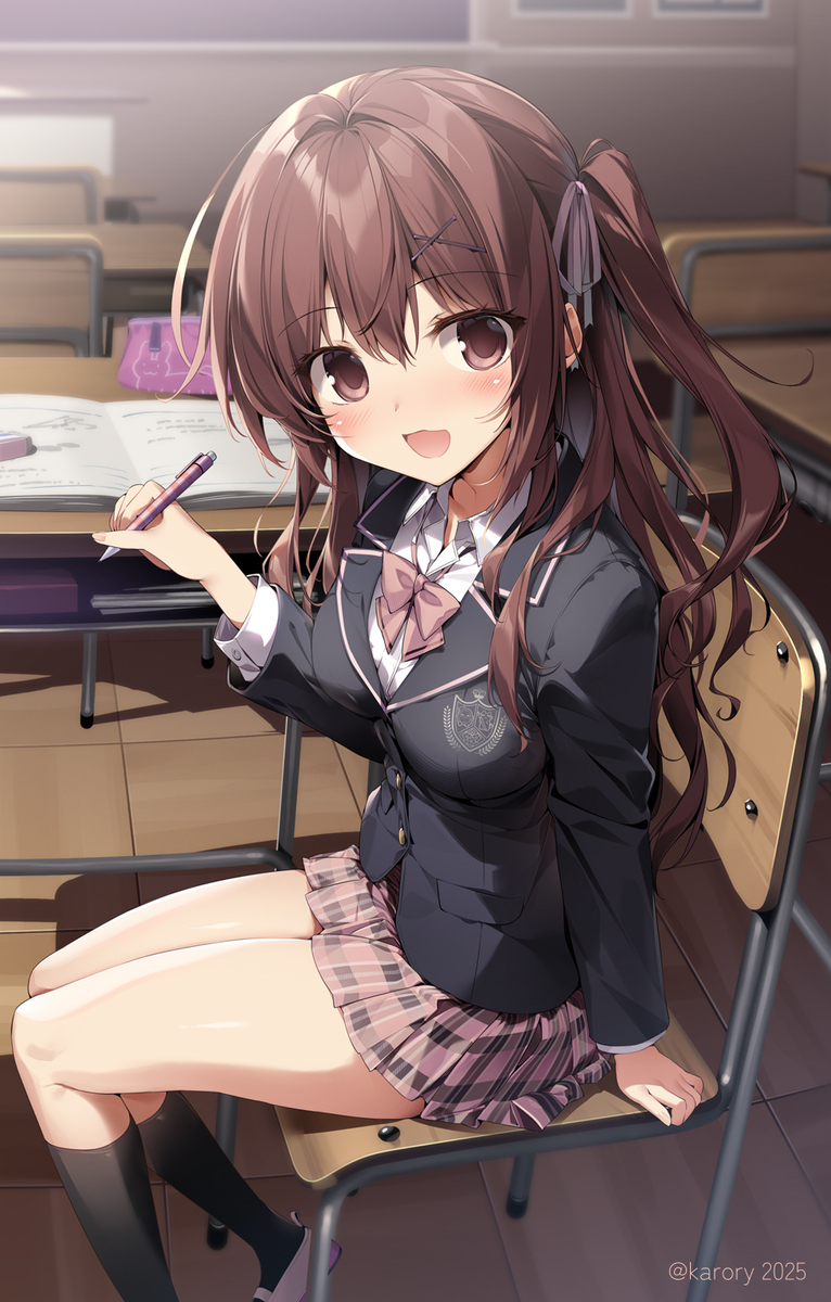 This is a pixiv picture whose title is かろりぱん学園へようこそ！✨️.