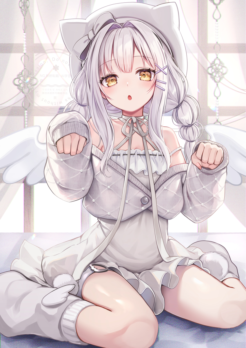 This is a pixiv picture whose title is …にゃ.