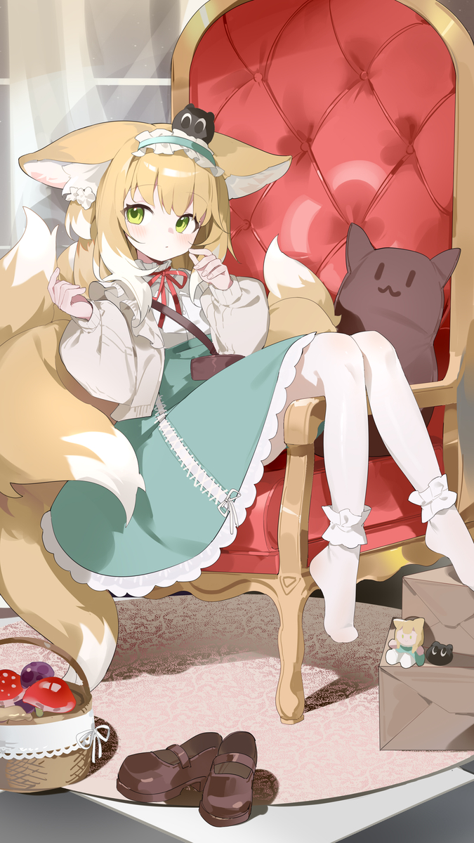 This is a pixiv picture whose title is 铃兰.