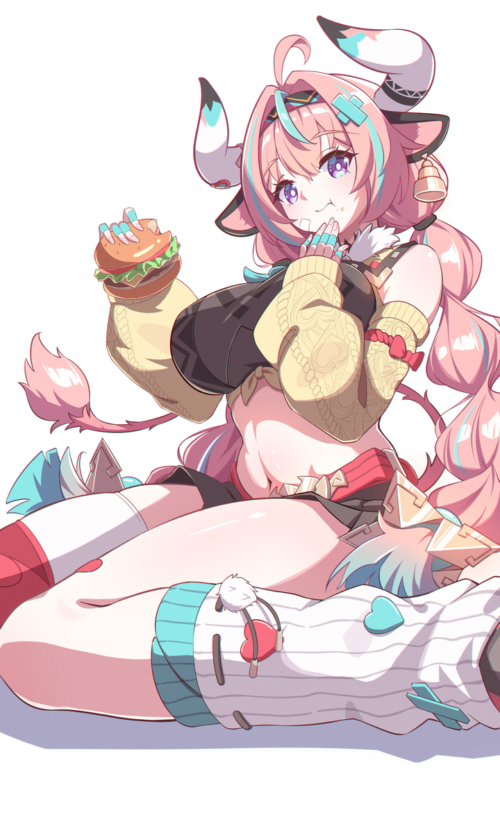 This is a pixiv picture whose title is 嚼嚼~嚼嚼~.