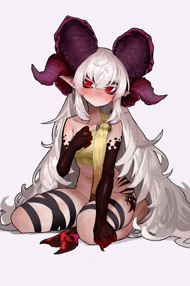 This is a pixiv picture whose title is 水着魔王ちゃん.