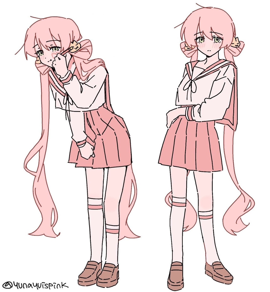 This is a pixiv picture whose title is Yunayu:).