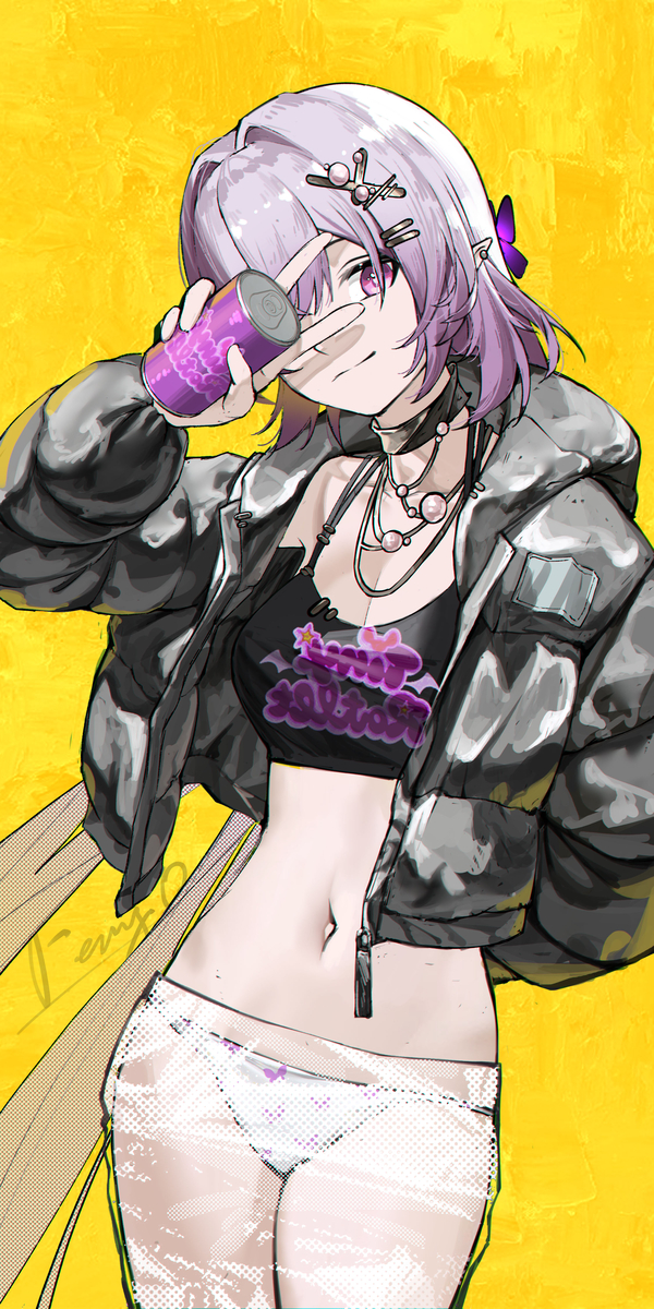 This is a pixiv picture whose title is day18 瑕蝶夏装.