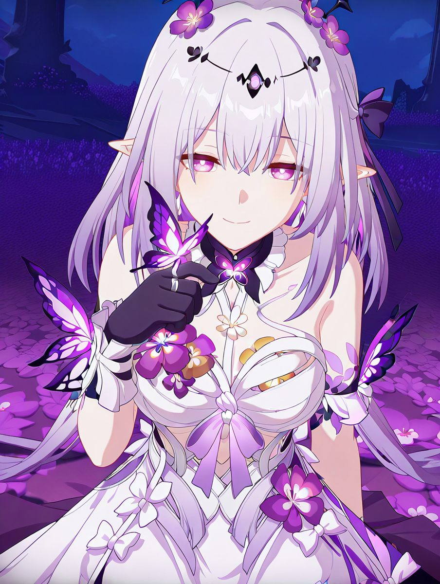 This is a pixiv picture whose title is Castorice.