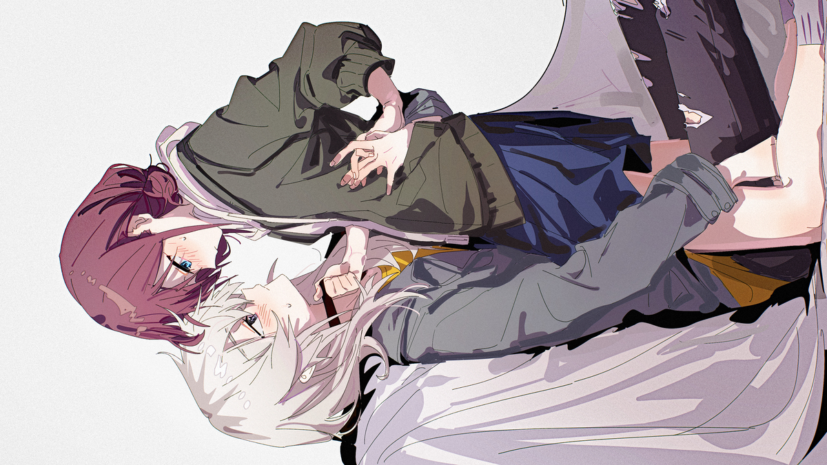 This is a pixiv picture whose title is になもも・ももにな100day（30/100）.