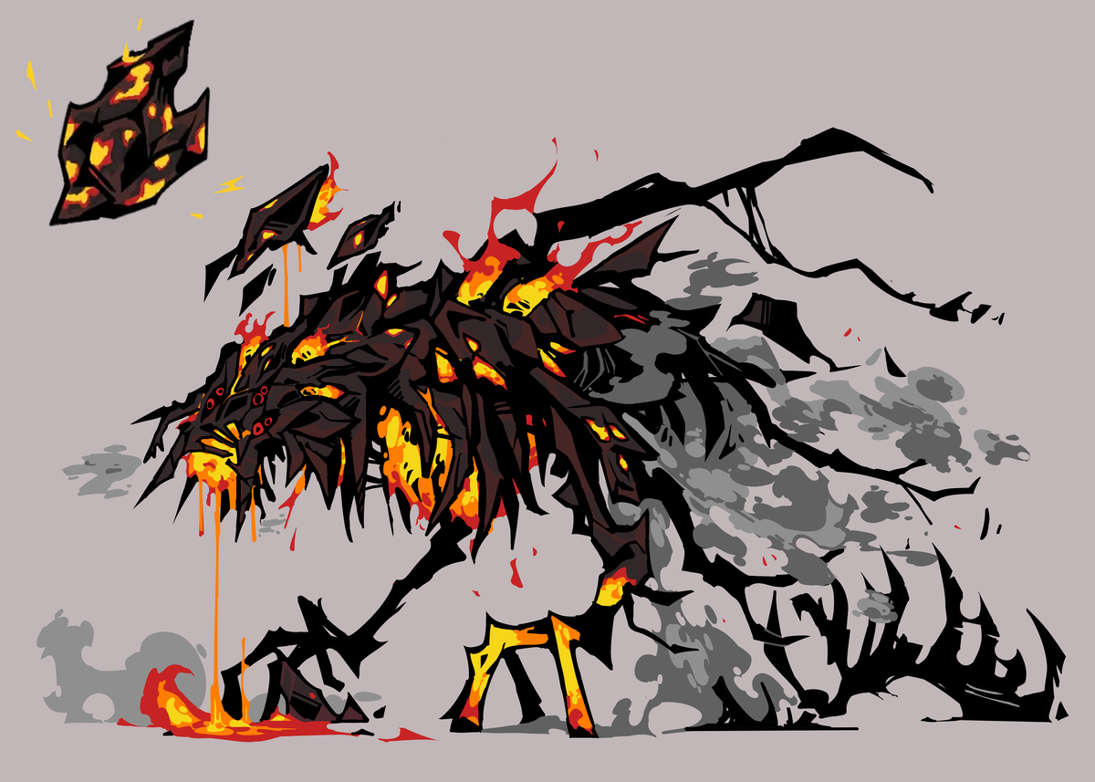 This is a pixiv picture whose title is 예언되었던 종말.