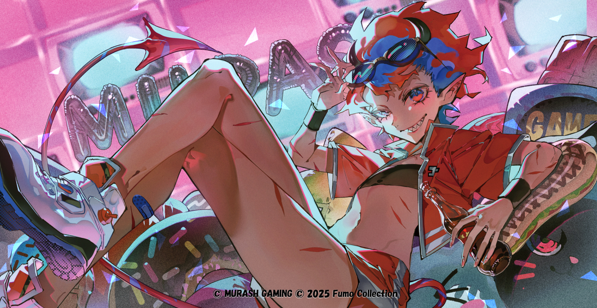 This is a pixiv picture whose title is ふもコレx MURASH GAMING.