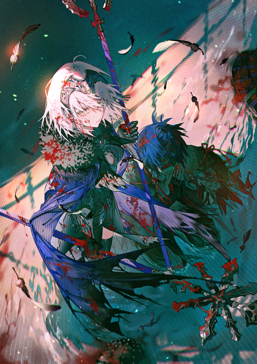 This is a pixiv picture whose title is 祈り.