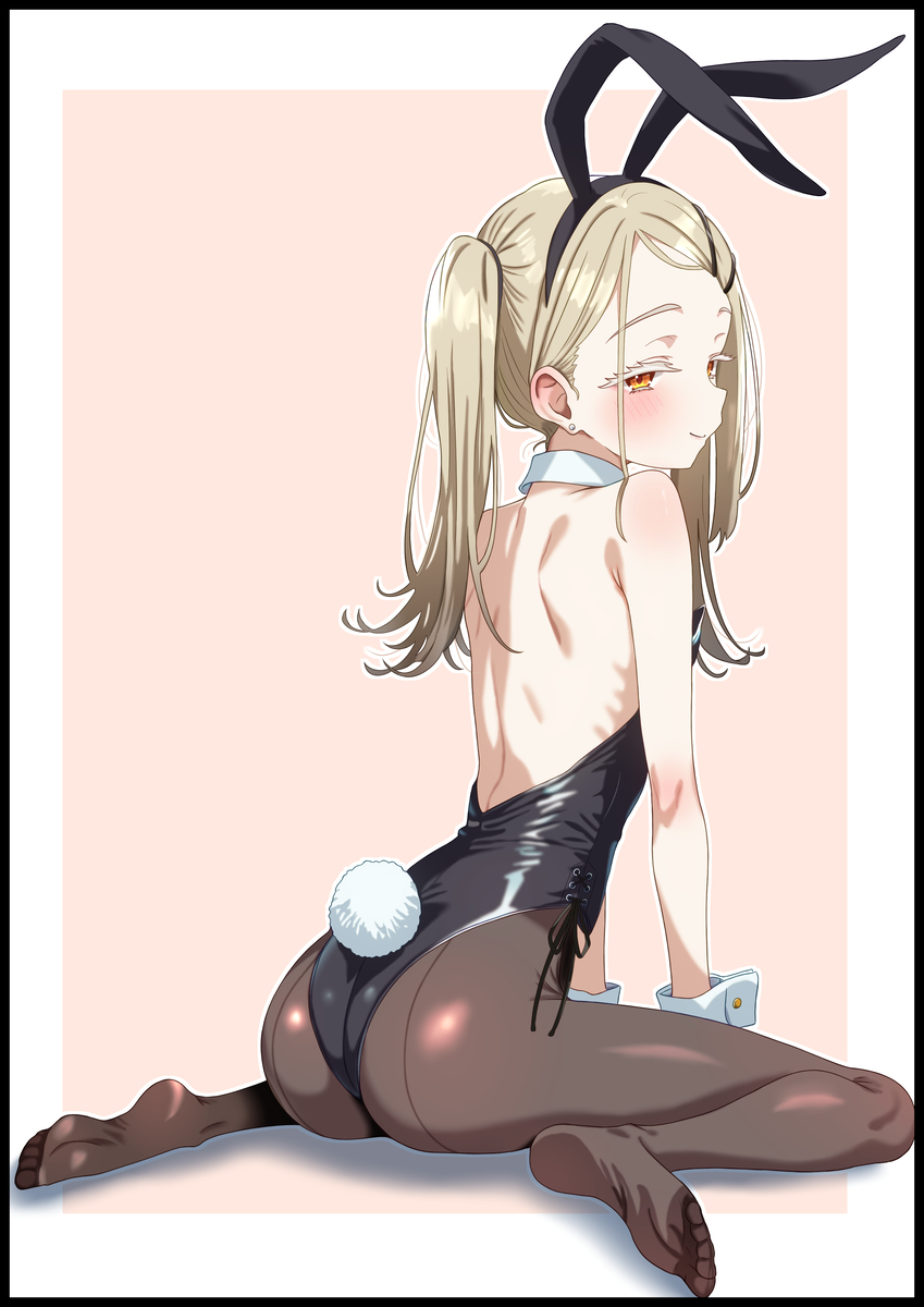 This is a pixiv picture whose title is ツインテバニー篠澤広.