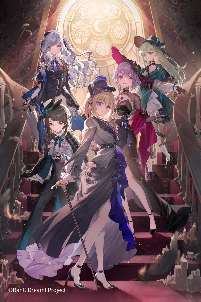 This is a pixiv picture whose title is Ave Mujica.