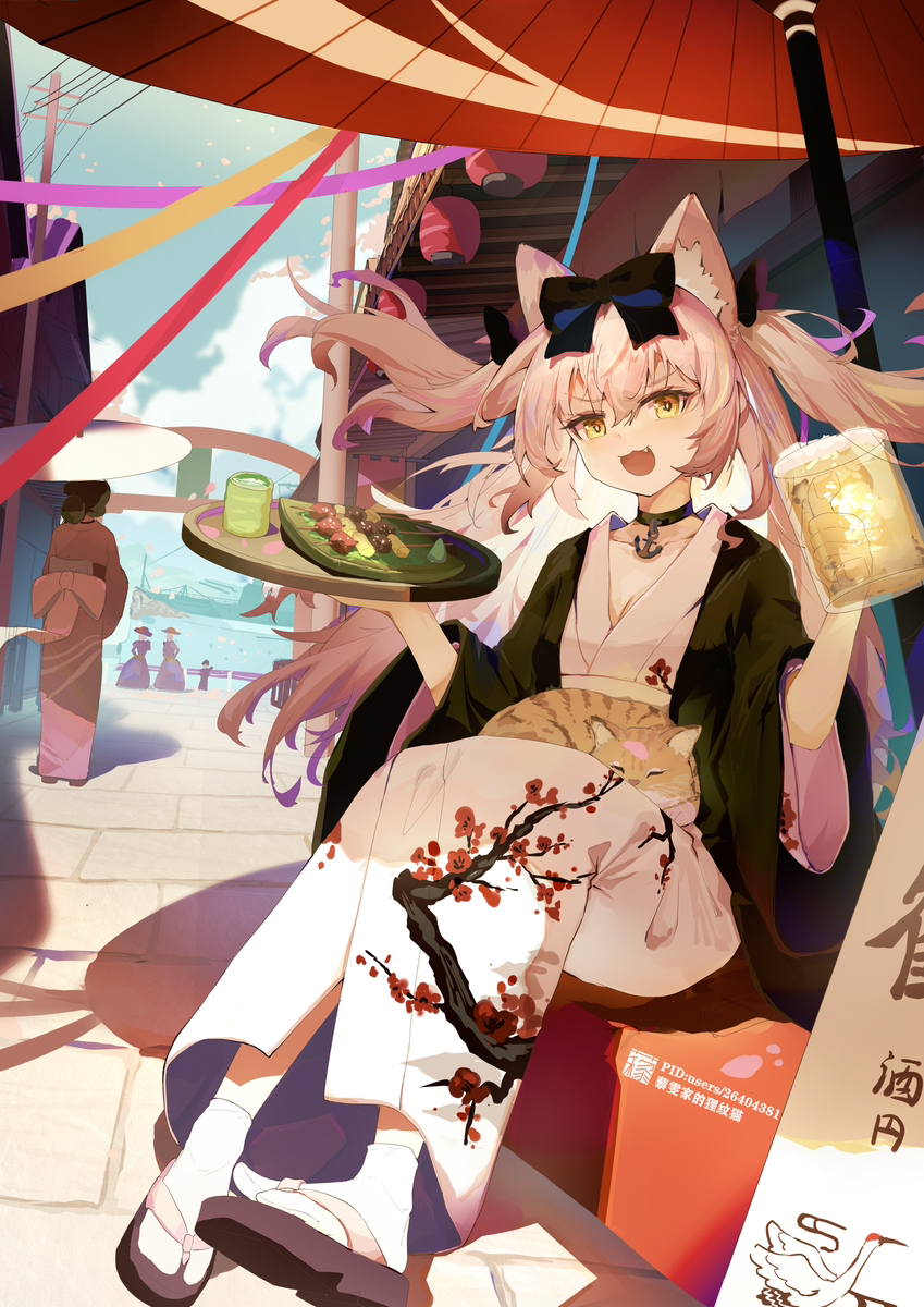 This is a pixiv picture whose title is 要来一起喝一杯吗nanoda~.