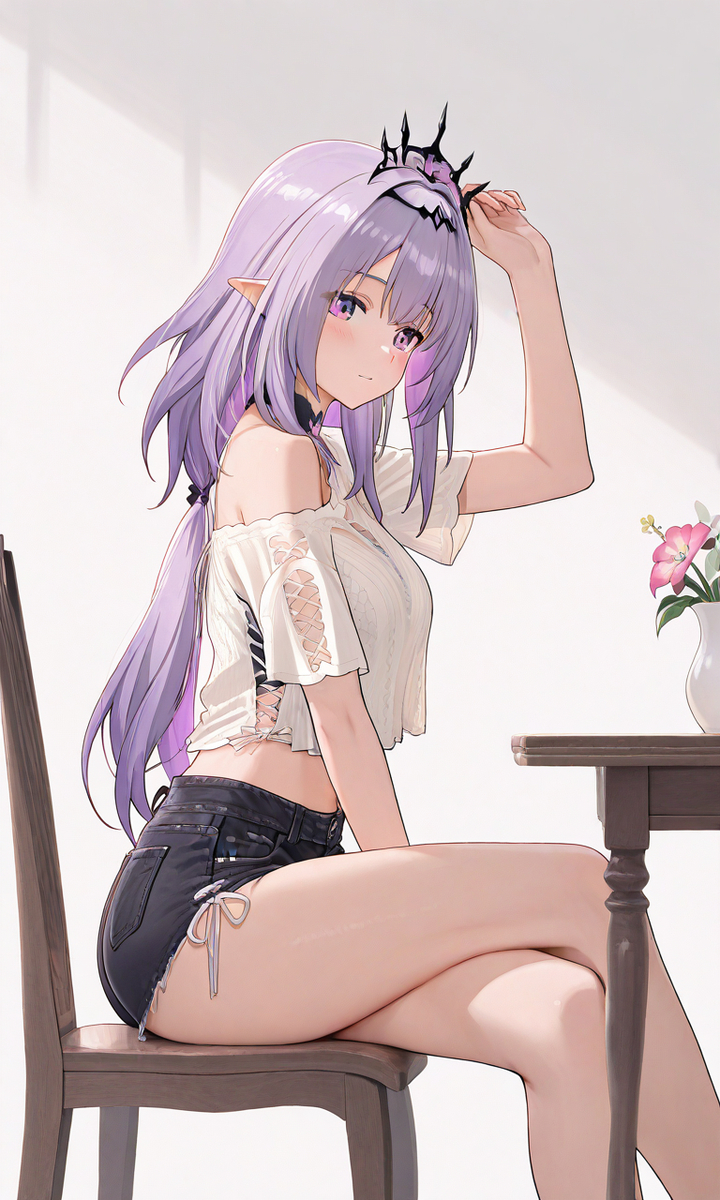 This is a pixiv picture whose title is キャストリス | Castorice.