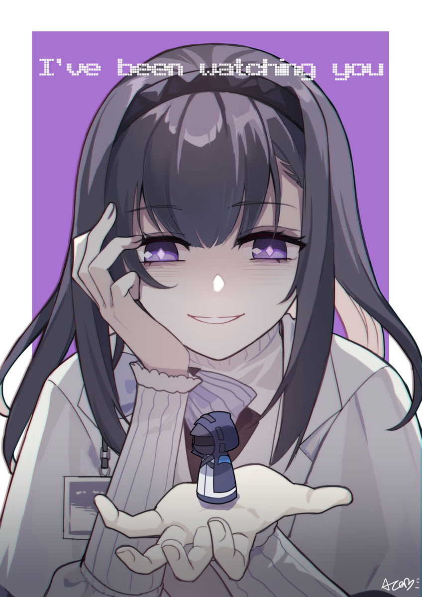 This is a pixiv picture whose title is I've been watching you.