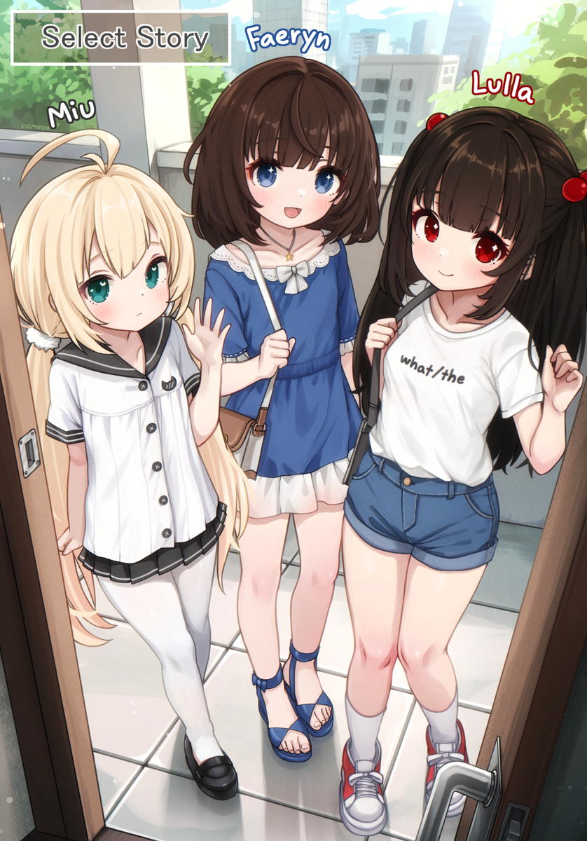 This is a pixiv picture whose title is Lulla And Friends.