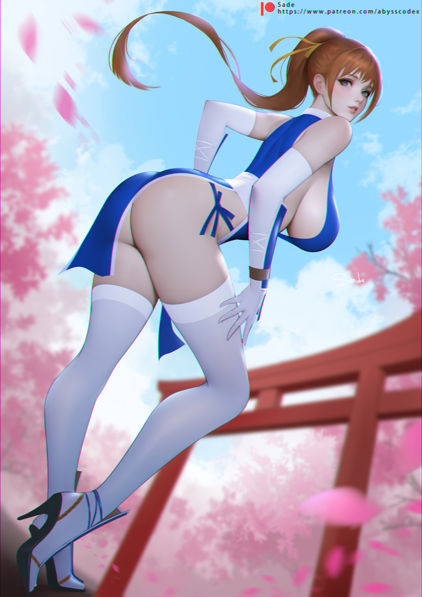 This is a pixiv picture whose title is 霞.