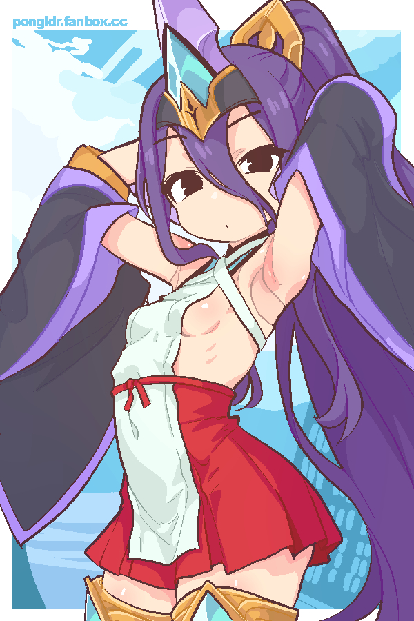 This is a pixiv picture whose title is Izanami.