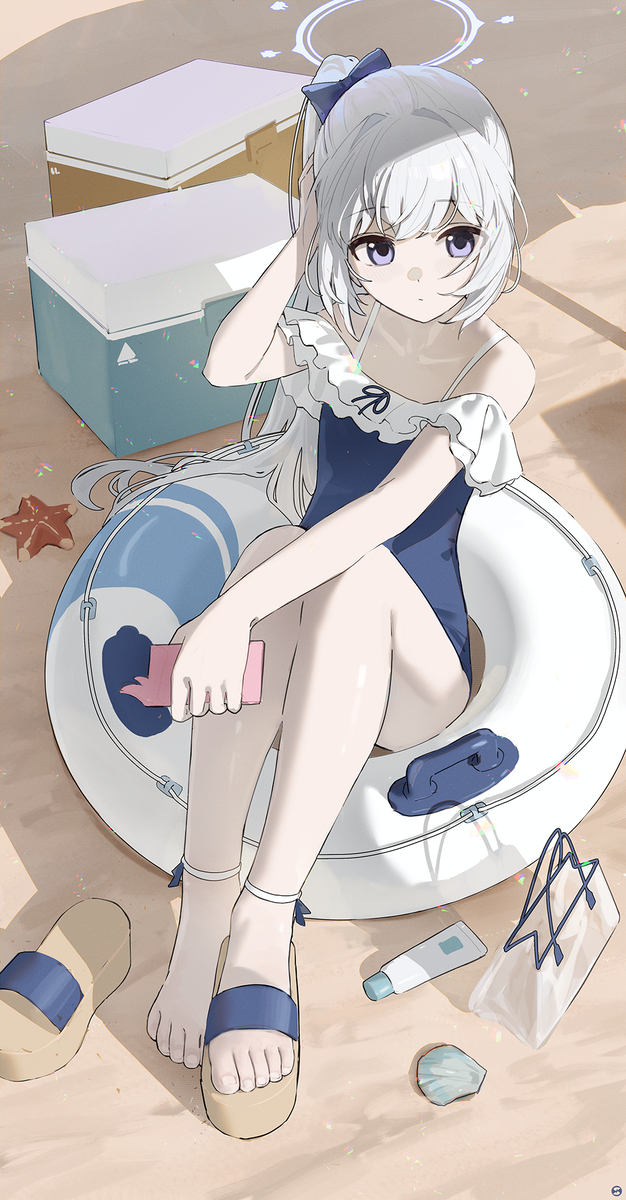 This is a pixiv picture whose title is Day013_泳装宫子.