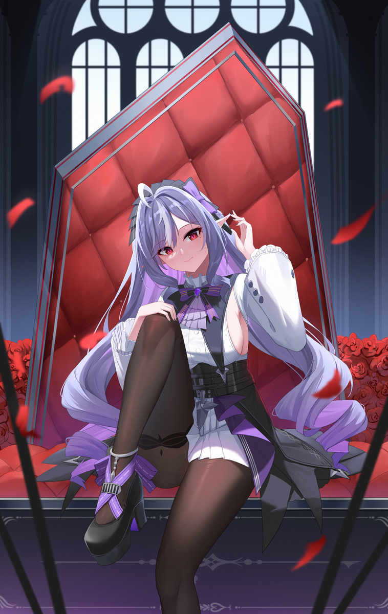 This is a pixiv picture whose title is 薇薇安.