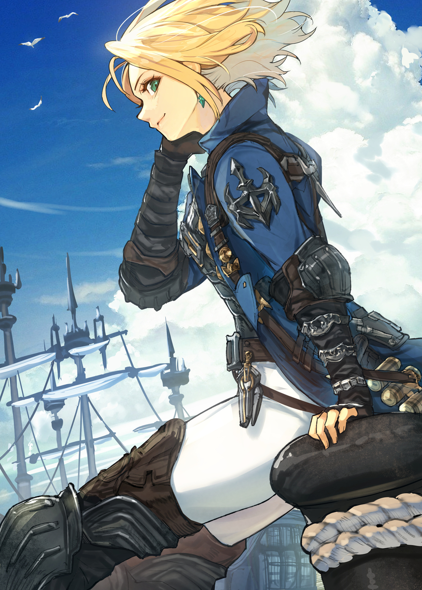 This is a pixiv picture whose title is では行こうか？.