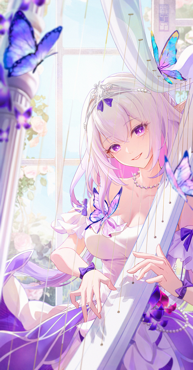 This is a pixiv picture whose title is Castorice.
