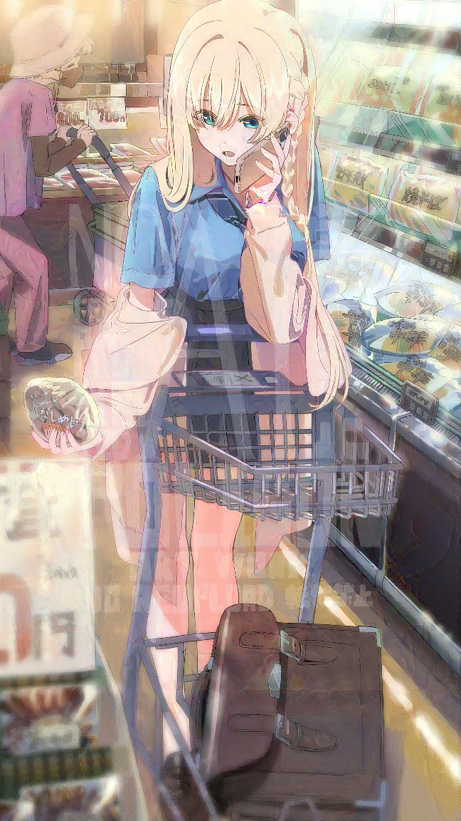 This is a pixiv picture whose title is 発見.