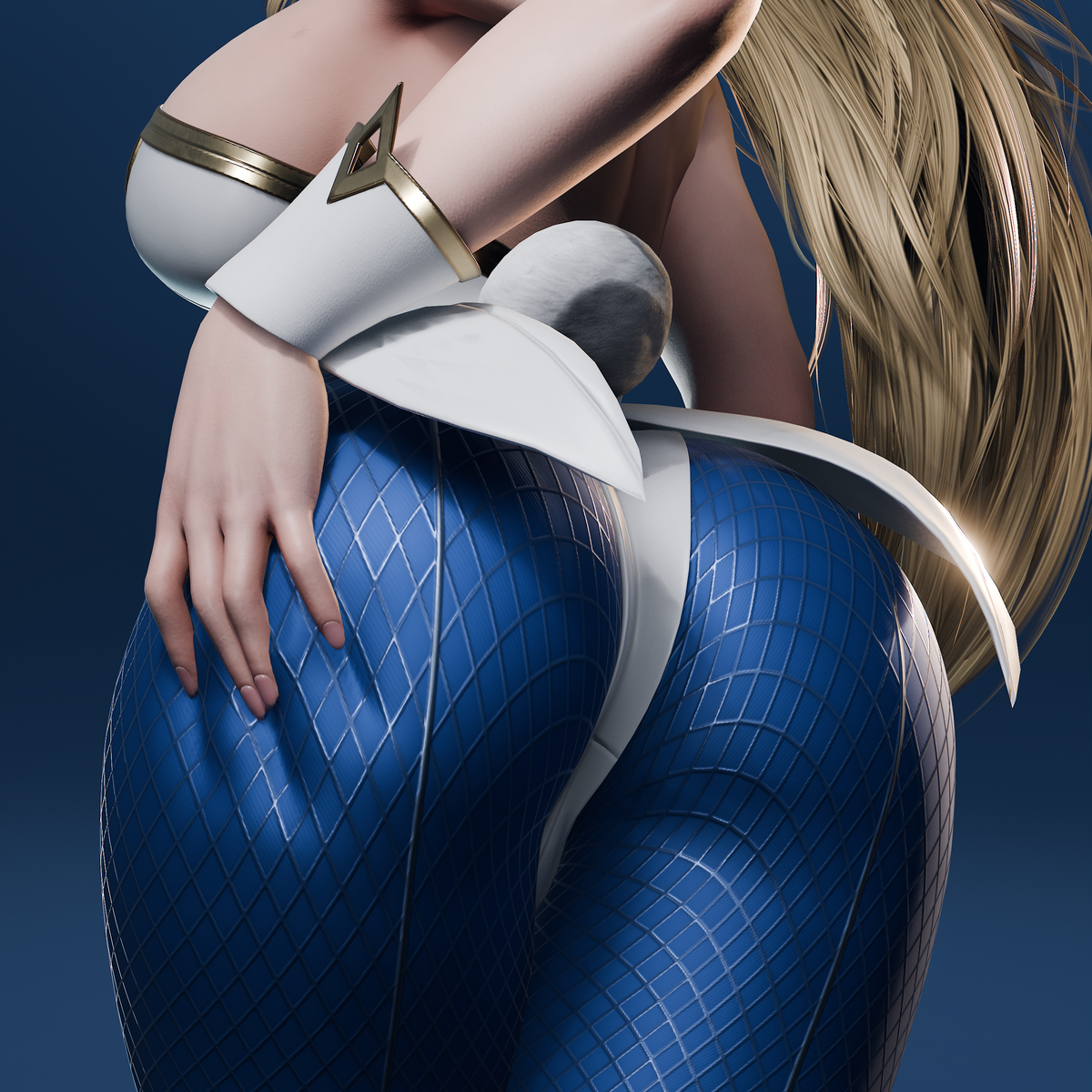 This is a pixiv picture whose title is Bunny Artoria 🐰🫴🍑.