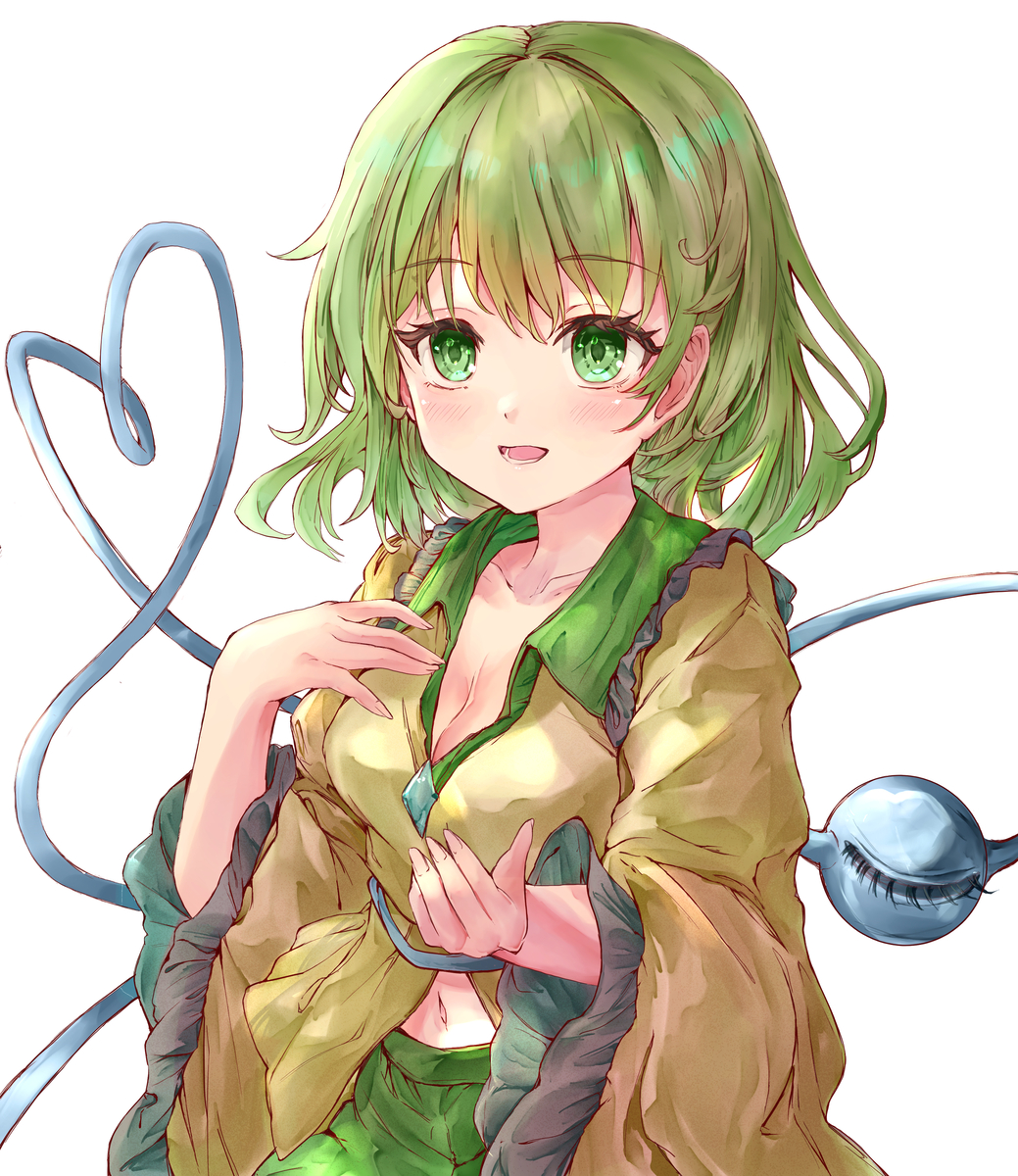 This is a pixiv picture whose title is こいしちゃん！.