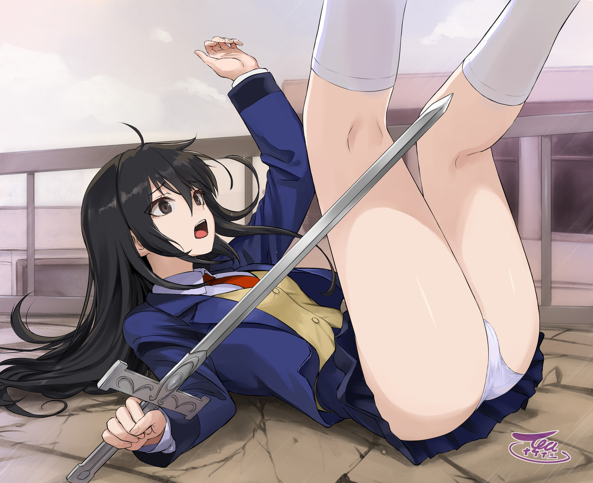 This is a pixiv picture whose title is skebログ.