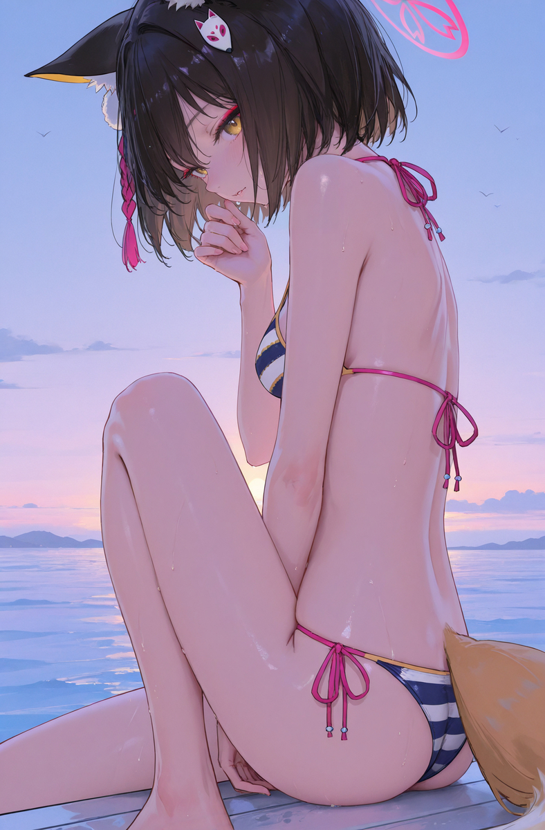 This is a pixiv picture whose title is Izuna.