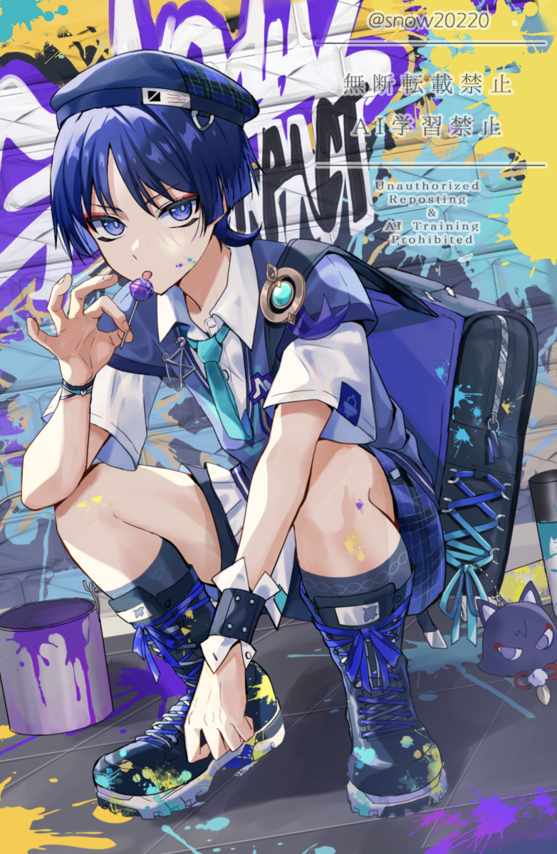 This is a pixiv picture whose title is 5/4　ｽﾊﾟｺﾐ　会場限定ノベルティ　特殊紙ポストカード.