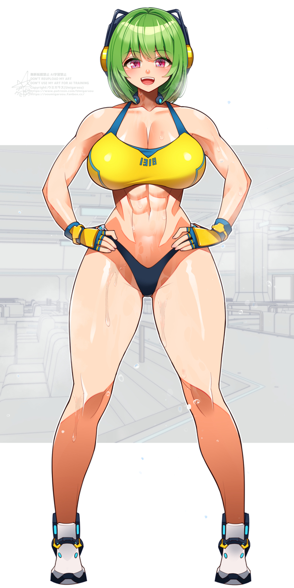 This is a pixiv picture whose title is マイティR.