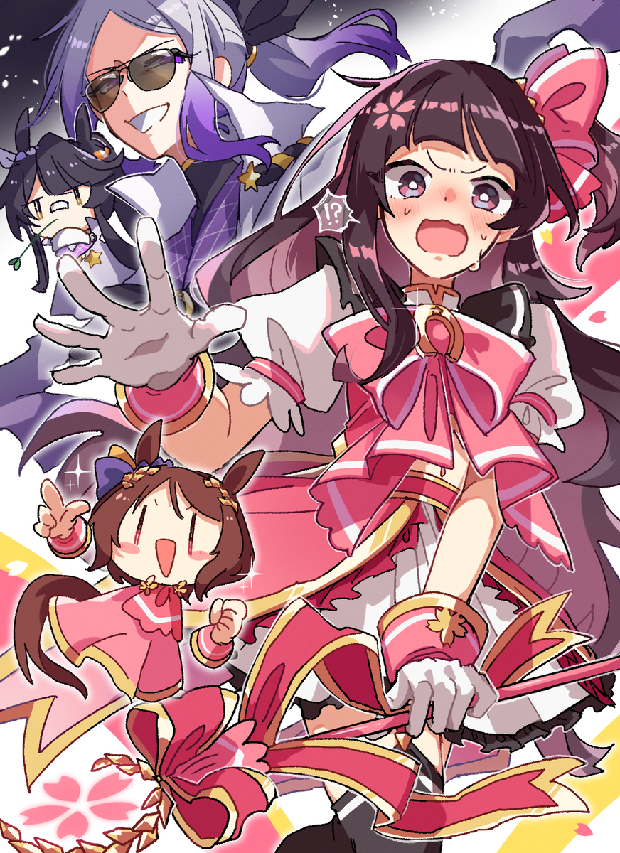 This is a pixiv picture whose title is 魔法少女🌸スターブロッサム.