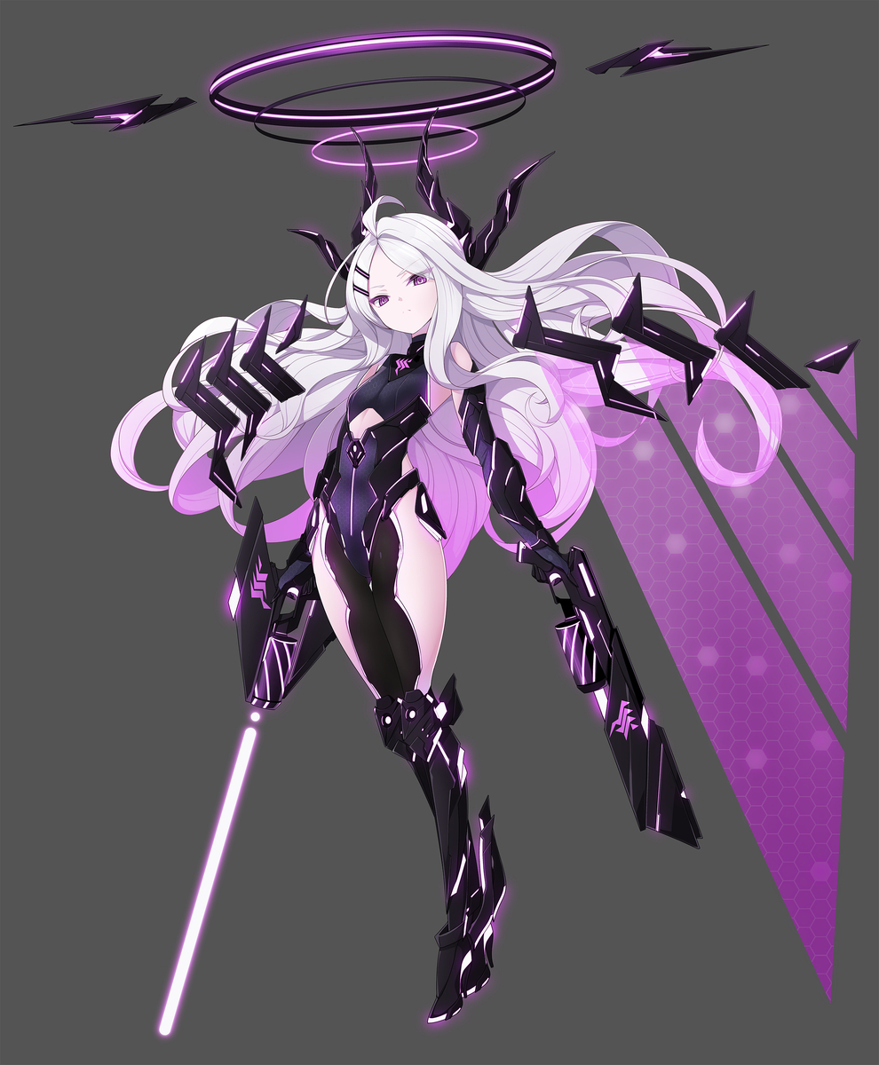 This is a pixiv picture whose title is 対魔忍 空崎 ヒナ.