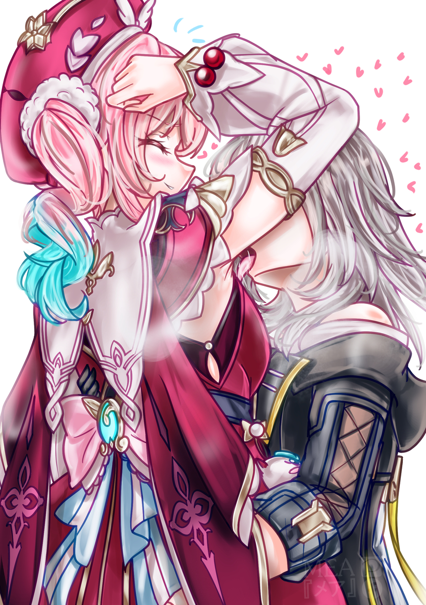 This is a pixiv picture whose title is I need healing.