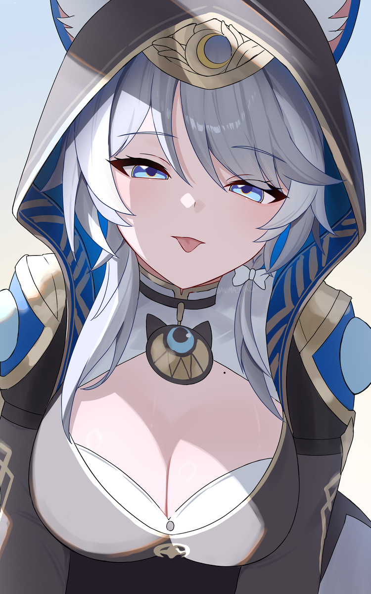 This is a pixiv picture whose title is べーっ.