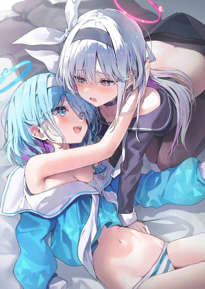 This is a pixiv picture whose title is アロプラ.