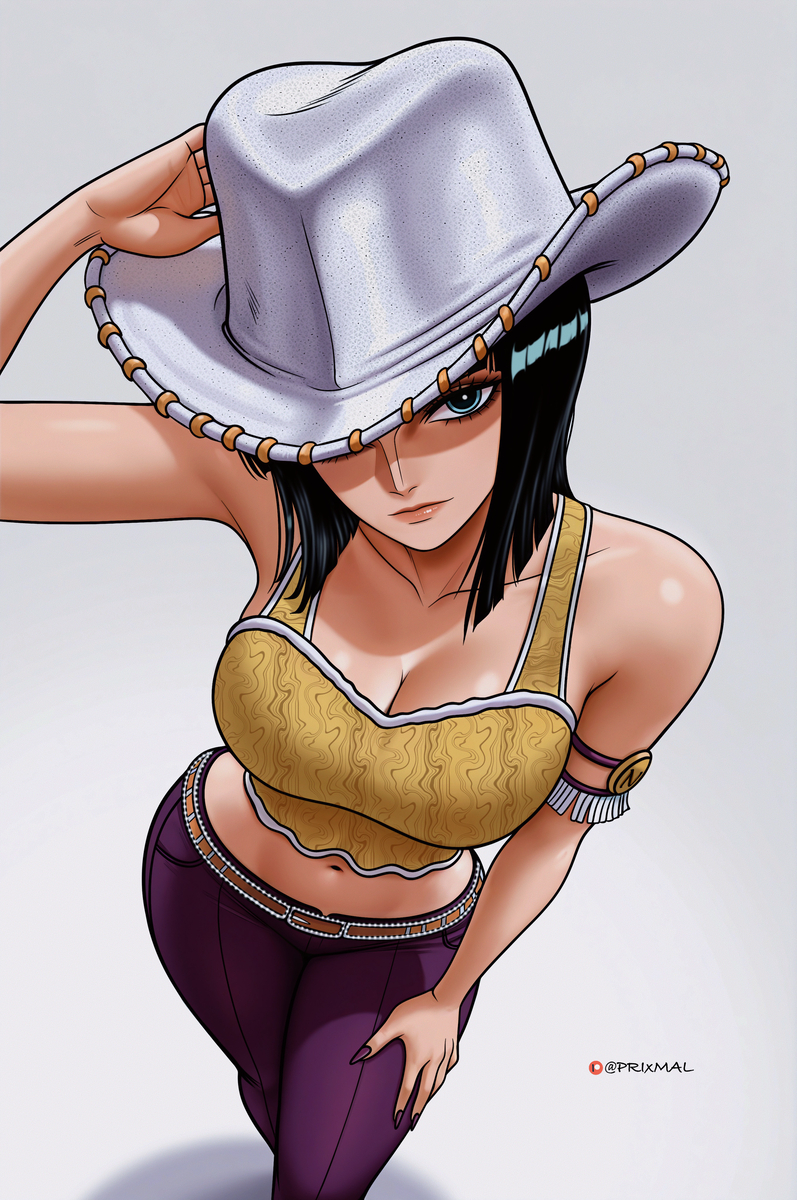 This is a pixiv picture whose title is Nico Robin Miss All Sunday.
