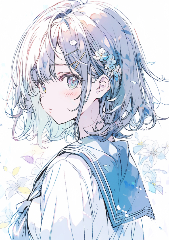 This is a pixiv picture whose title is 『Freshman』.